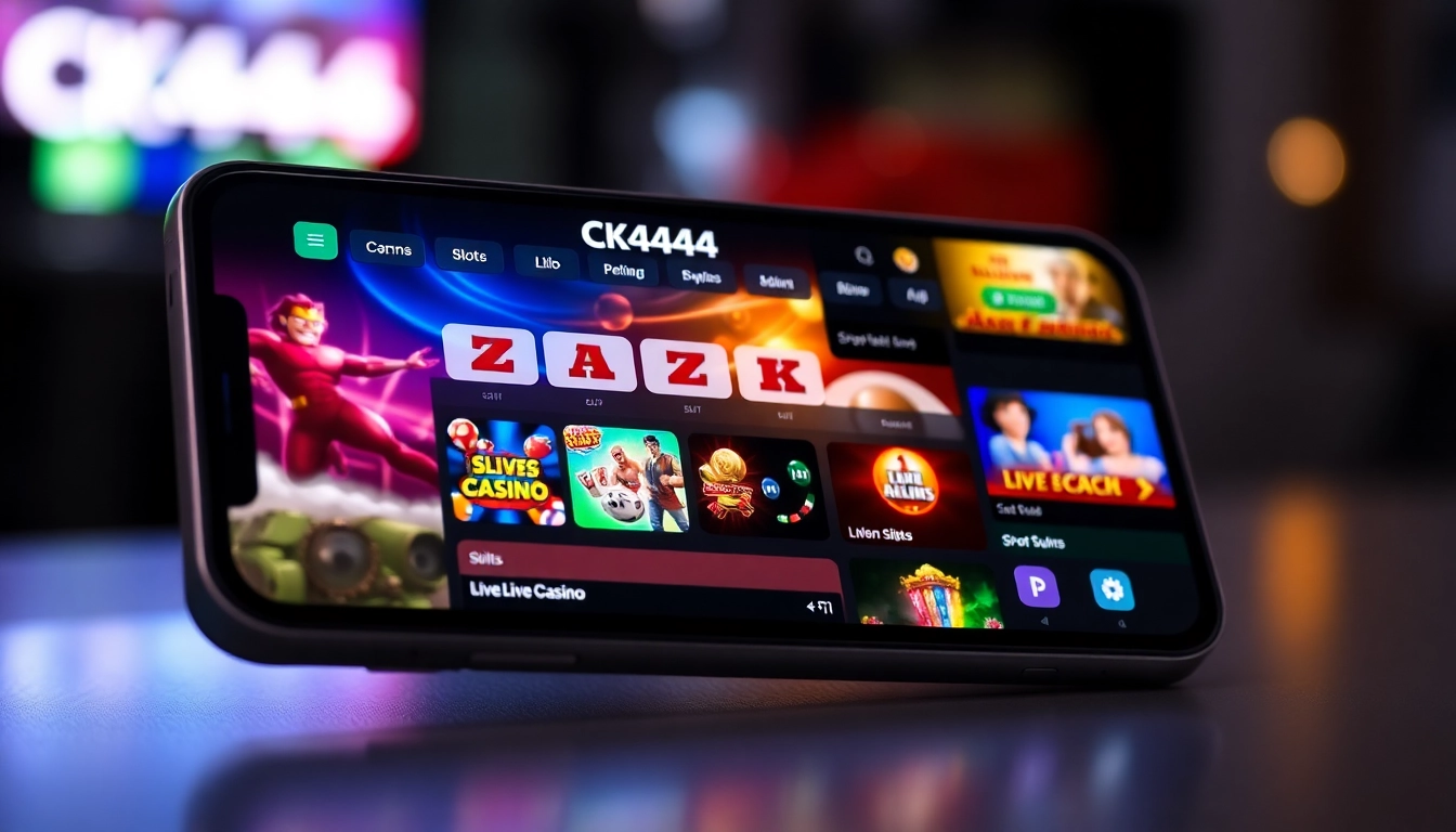 Use the ck4444 com app to access secure online casino games and sports betting on your device effortlessly, with seamless navigation and vibrant visuals.