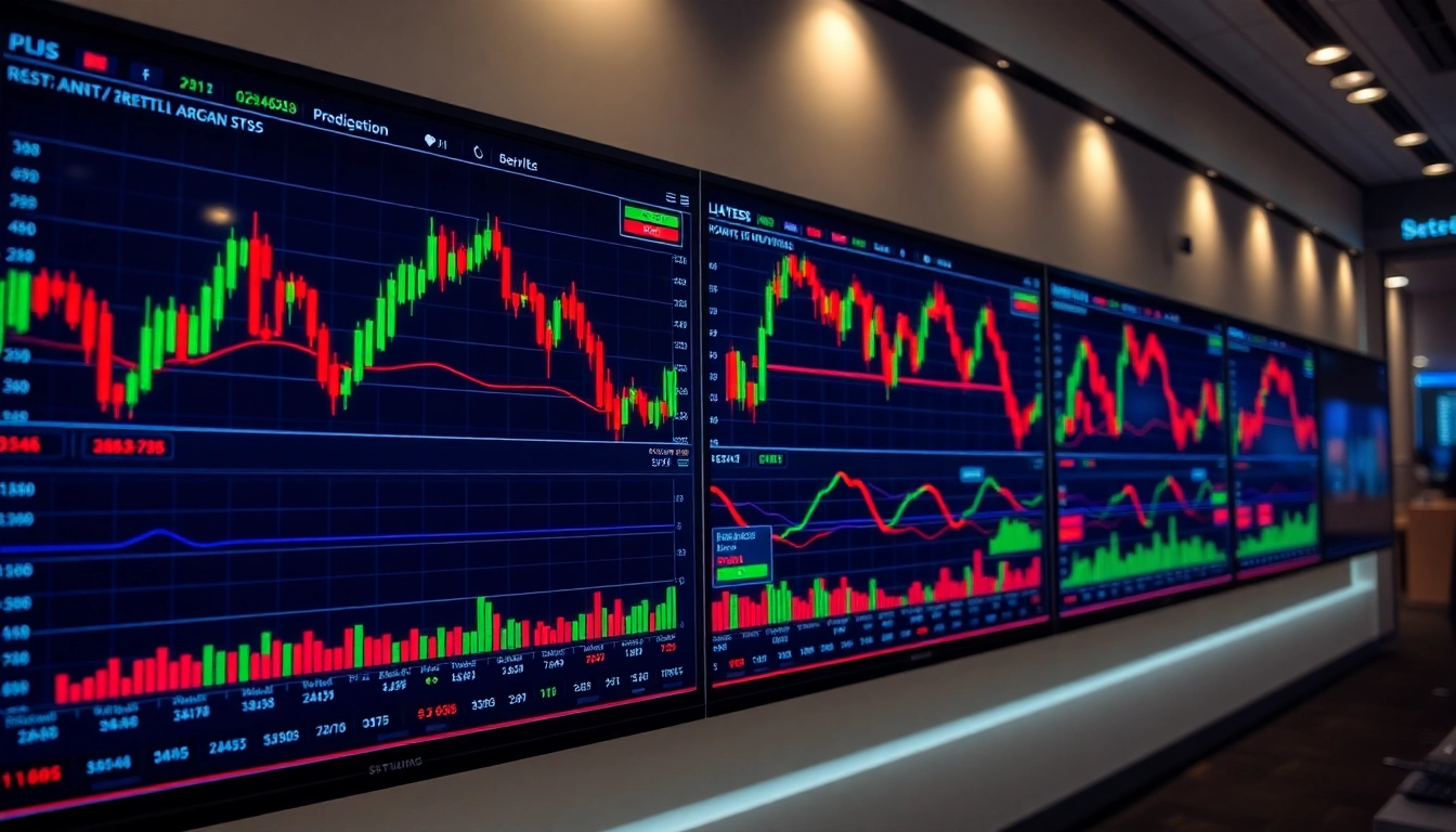 Trading view platform offering advanced chart analysis and real-time trading insights for investors.